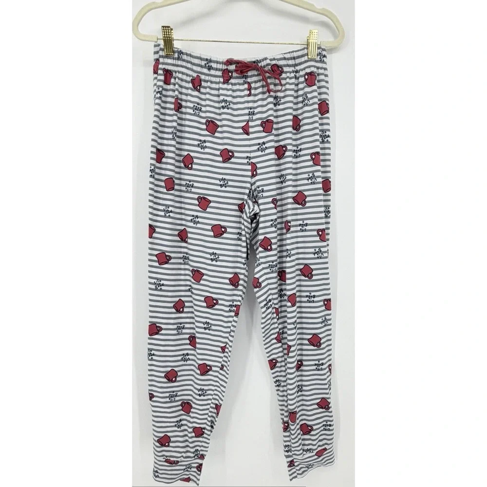 Life Is Good 2 Piece Pajama Set Tee Shirt & Pants 